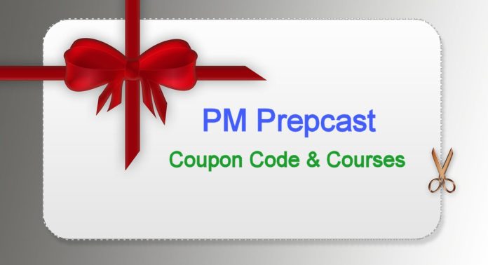 PM Prepcast Coupon Code and PMP courses