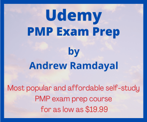 Udemy PMP Exam Prep by Andrew Ramdayal