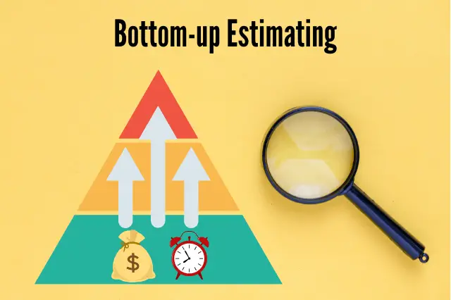 What is bottom-up estimating