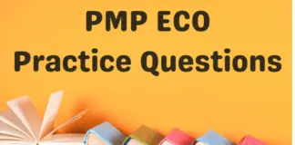 PMP Exam Content Outline Practice Questions