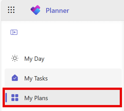 Microsoft Planner - My Plans